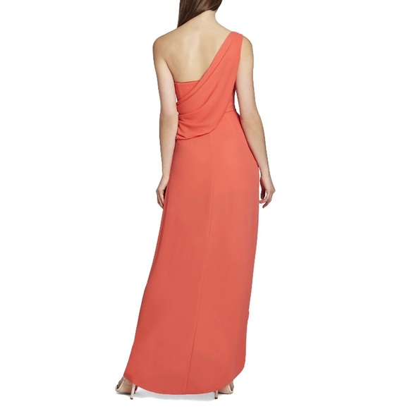 BCBG Kail Draped One-Shoulder Gown in Ambrosia 🟣 - Picture 2 of 7
